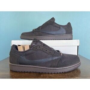 Air Jordan 1 Low Retro OG SP Travis Scott Velvet Brown Men's Size 14 DM7866-202